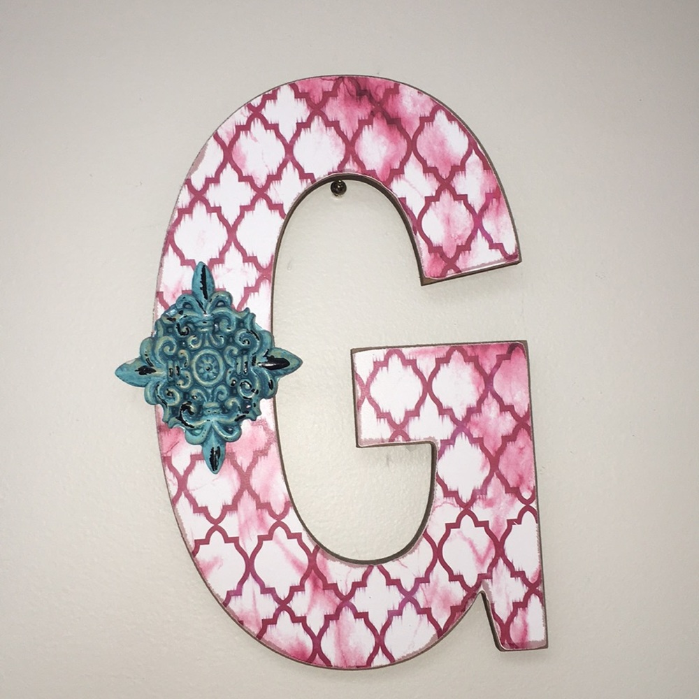 Rustic G furniture piece